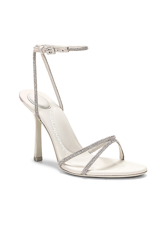 view 2 of 5 SANDALES DAHLIA 105 CRYSTAL in Alloy