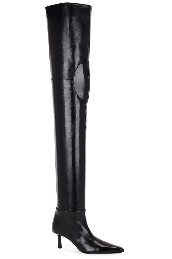 view 2 of 5 САПОГИ VIOLA 65 HIGH HIP in Black