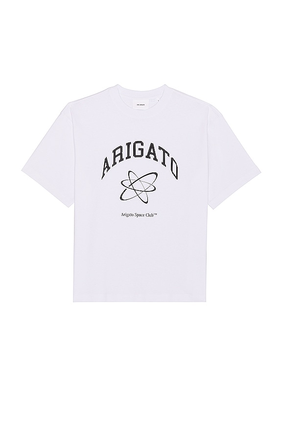 view 1 of 3 Arigato Space Club T-shirt in White