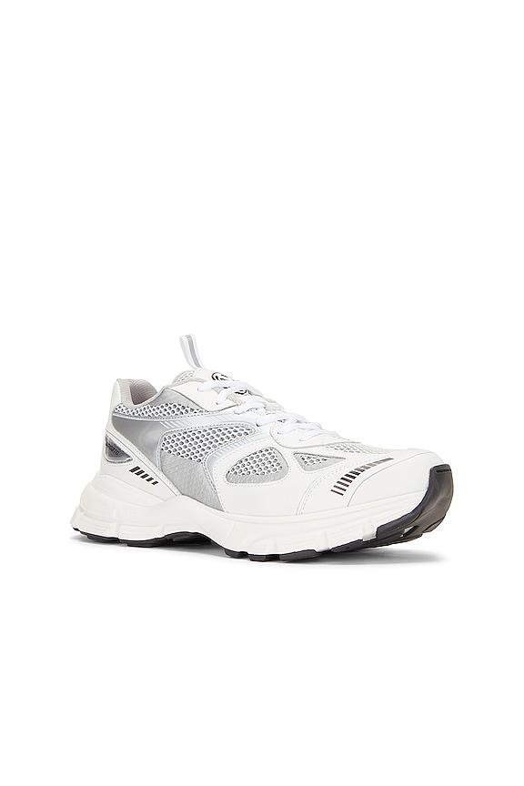 view 2 of 6 Marathon Runner in White & Silver