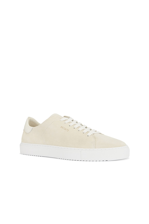 view 2 of 6 Clean 90 Suede Sneaker in Off White & White