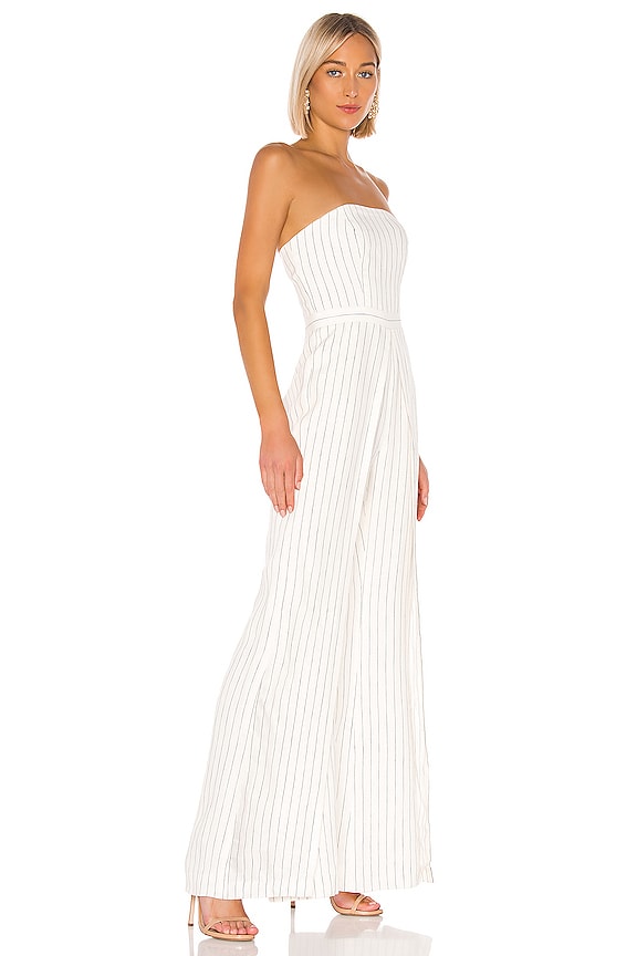 view 2 of 3 COMBINAISON CHARLIZE in White Pinstripe