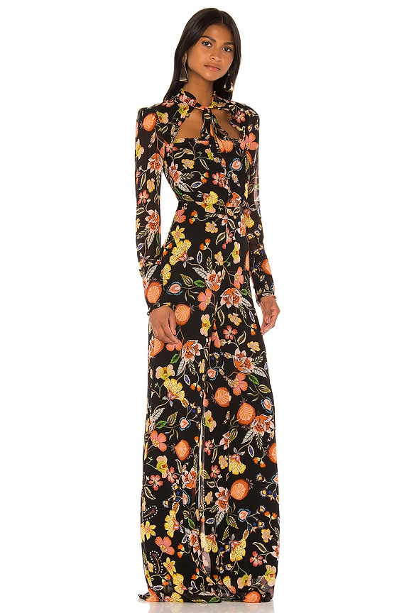 view 2 of 3 Imogene Jumpsuit in Black Nouveau