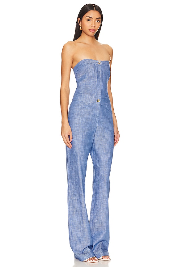 view 2 of 3 BRESLIN ジャンプスーツ in Chambray