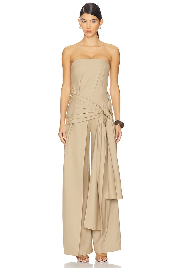 view 1 of 4 KORI 점프수트 in Beige