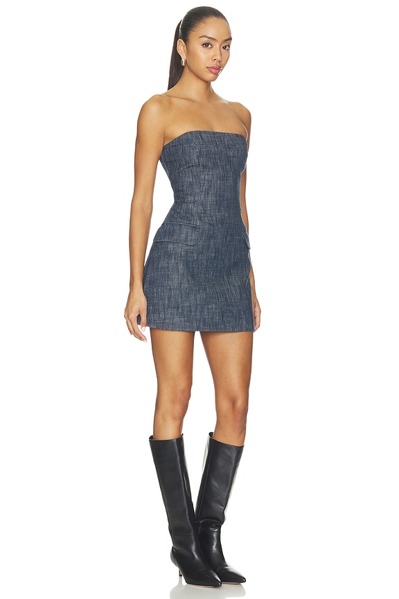 view 2 of 3 Cynthia Dress in Denim