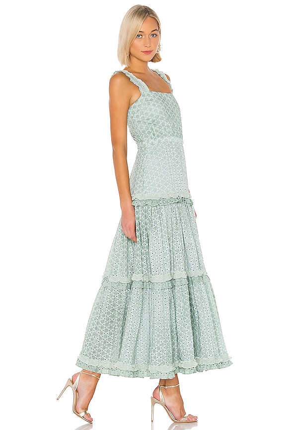 view 2 of 4 Milada Dress in Aquarelle Mist