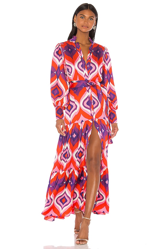 view 1 of 4 Dominica Dress in Kaleidoscope