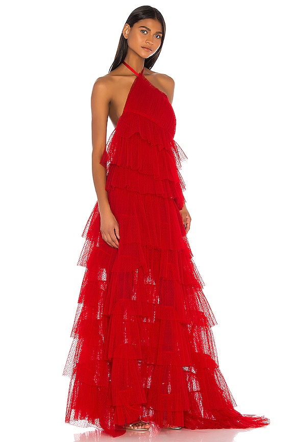 view 2 of 3 Justinia Dress in Cherry