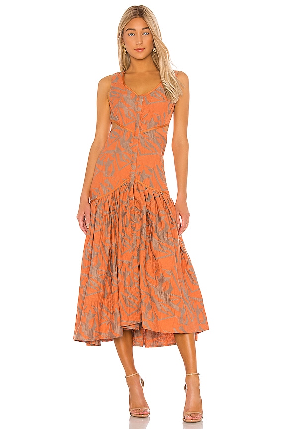 view 1 of 4 Garcelle Dress in Amber