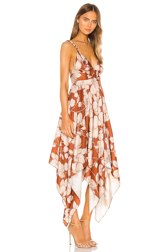 view 2 of 3 Gaiana Dress in Sand Floral