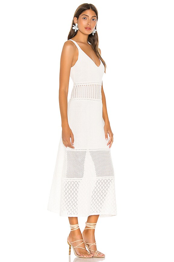 view 2 of 4 Rozanna Dress in White