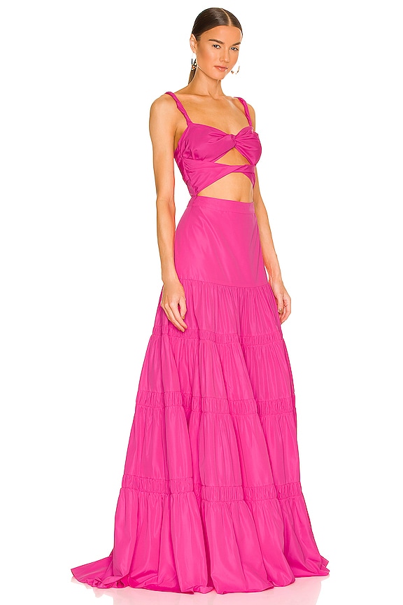 view 2 of 3 VESTIDO AZALEA in Magenta