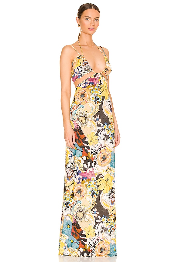 view 2 of 3 ROBE CASSANDRA in Floral Grove