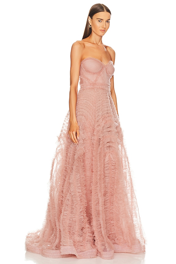 view 2 of 3 Viana Dress in Dusty Rose