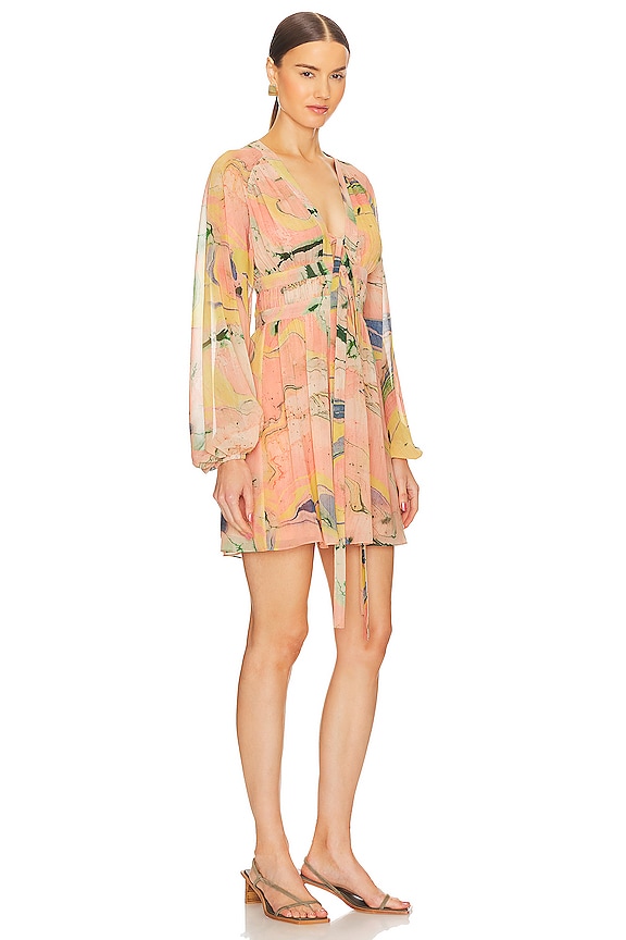 view 2 of 3 ROBE COURTE TESSIE in Watercolor