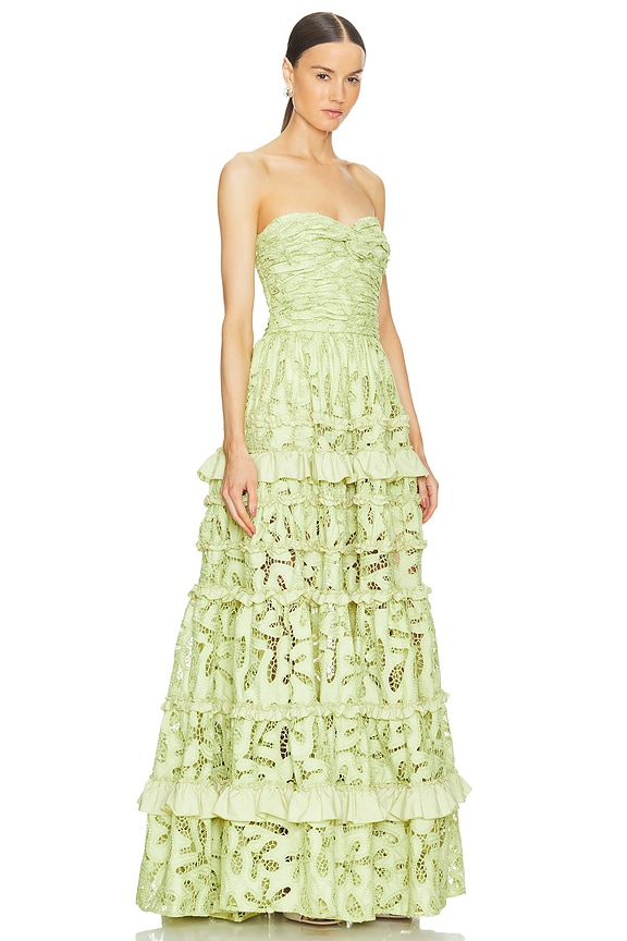 view 2 of 3 OTTILIE 가운 in Citron