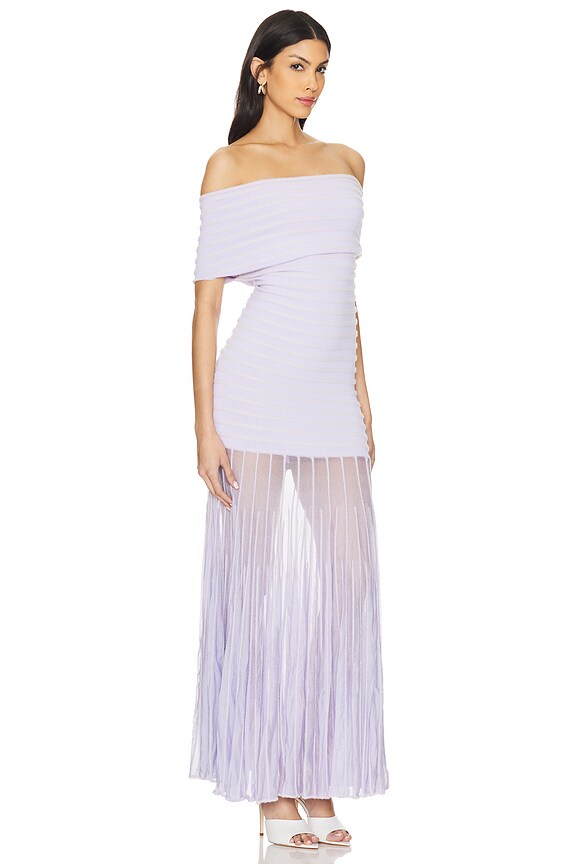 view 2 of 3 Marce Dress in Lilac