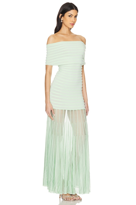 view 2 of 3 MAXIVESTIDO MARCE in Mint