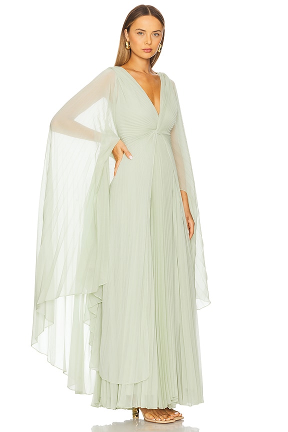 view 2 of 5 Serdena Long Dress in Sage