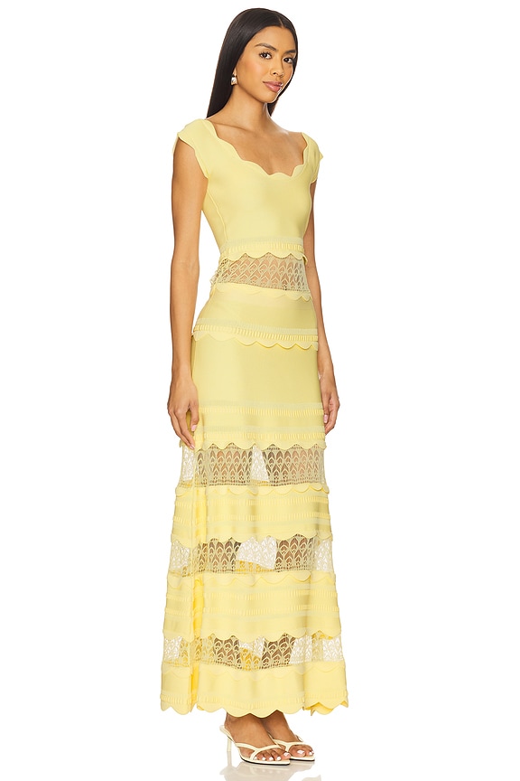 view 2 of 4 ROBE SAUNDERS in Buttercream