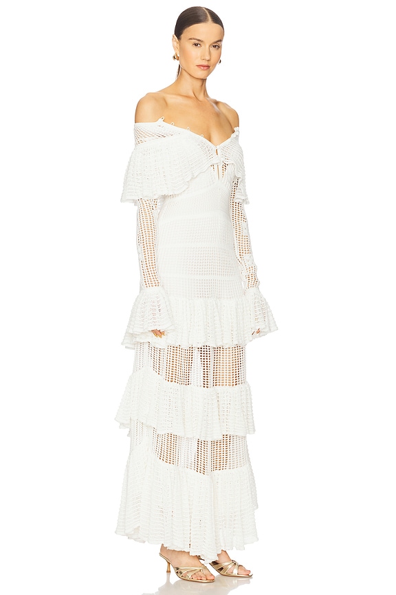 view 2 of 3 Carmen Dress in Ivory