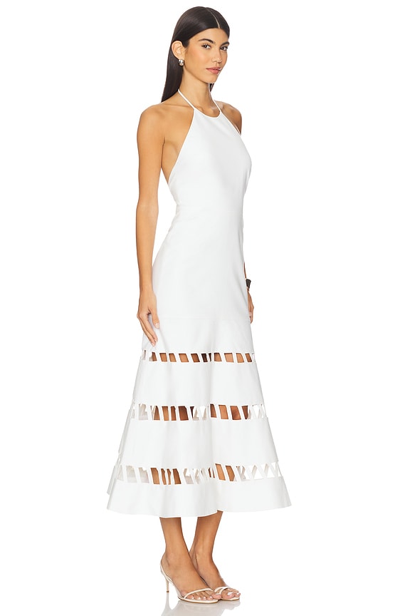 view 2 of 3 Janessa Dress in White