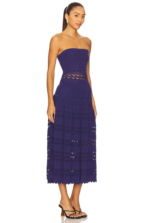 view 2 of 3 Payge Dress in Navy Blue