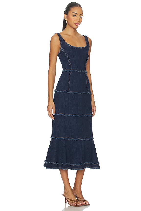view 2 of 3 Stefania Dress in Denim