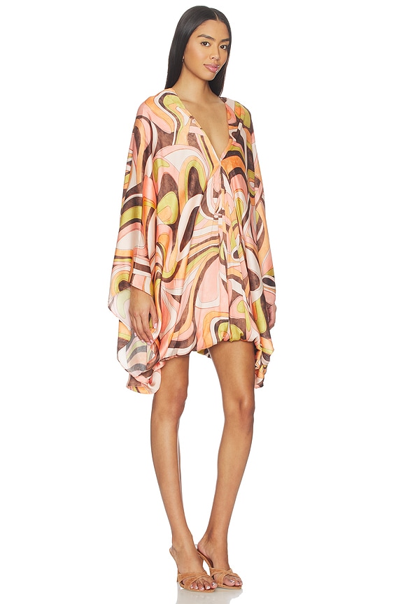 view 2 of 3 Lishan Dress in Abstract Print