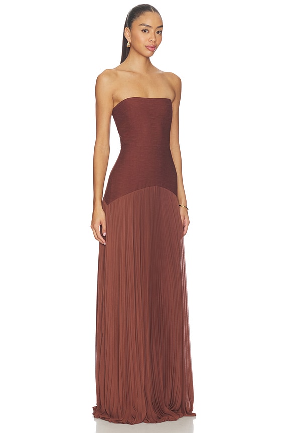 view 2 of 3 ROBE SUNNIVA in Brown