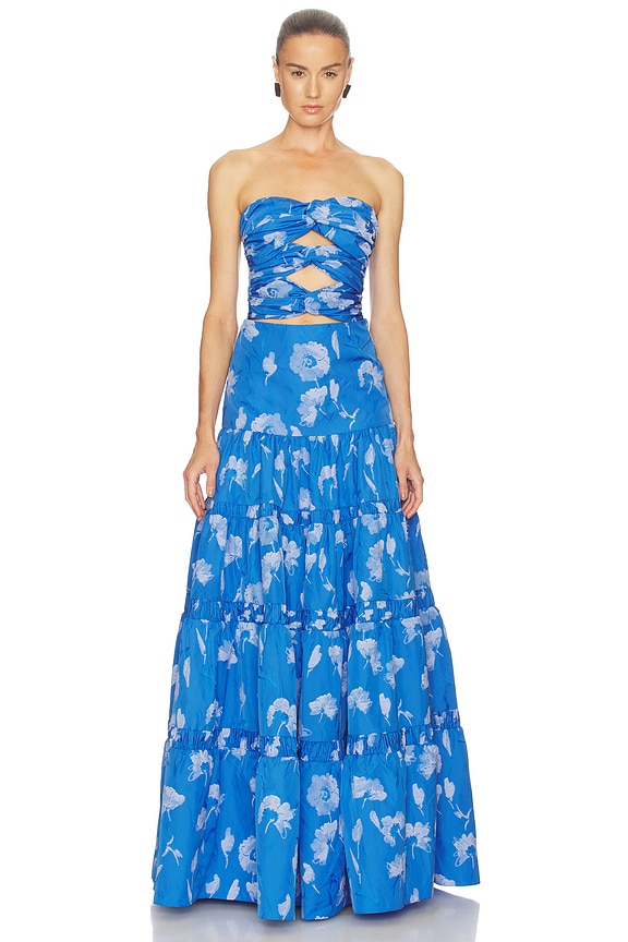 view 1 of 3 VESTIDO LUCENTE in Azul
