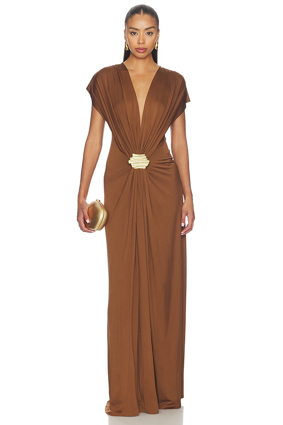 view 1 of 3 Lunaria Dress in Mocha