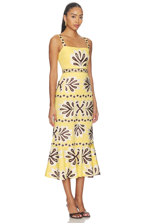 view 2 of 3 Sirena Dress in Sunlit Bloom