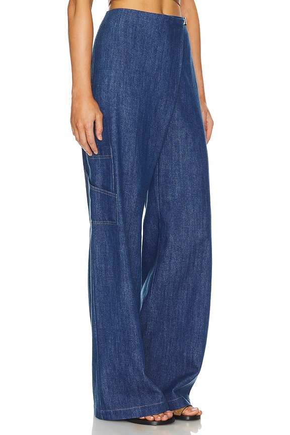 view 2 of 5 Kent Wide Leg in Denim