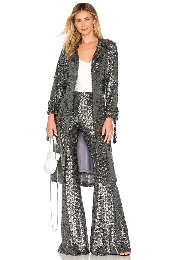 view 1 of 5 Niecy Coat in Sequins