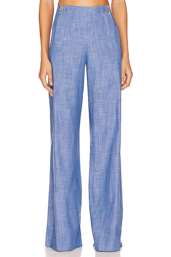 Alexis Neale Pants in Chambray | REVOLVE