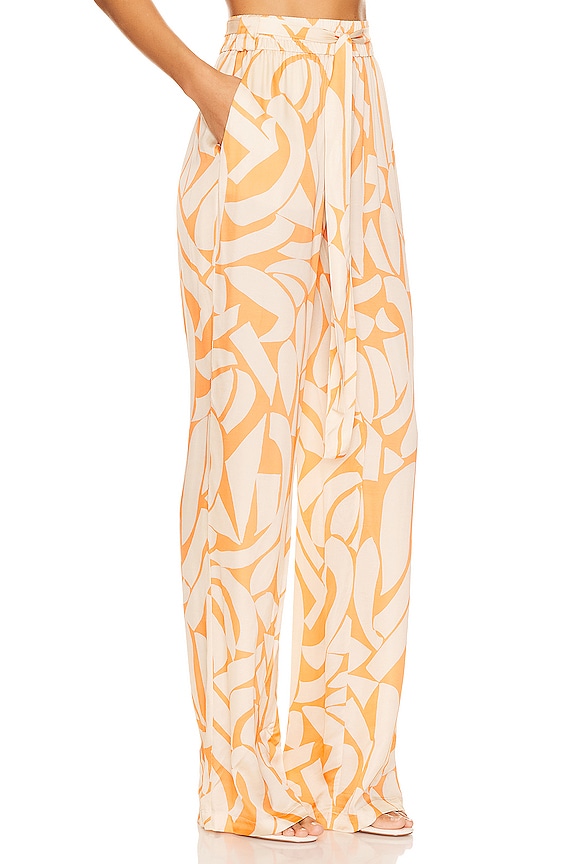 view 2 of 4 PANTALONES CASSELL in Melon Mirage