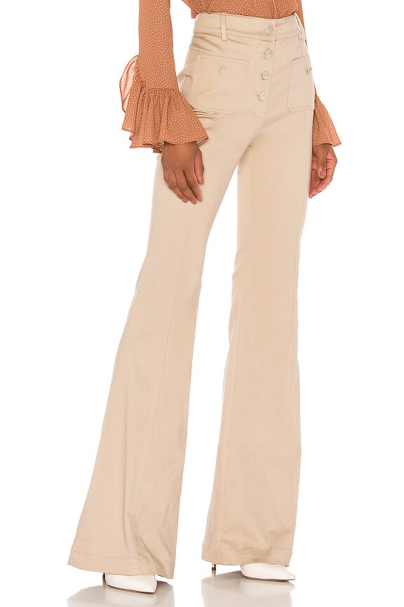 view 2 of 4 Helene Pants in Oyster Denim