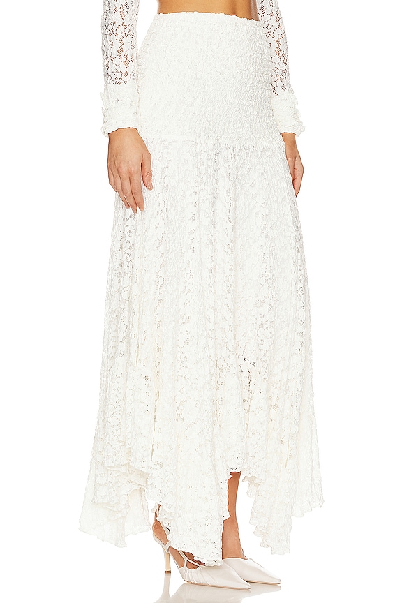 view 2 of 4 JUPE LONGUE VIEIRA in Blanc