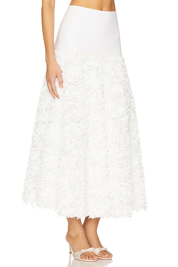 view 2 of 6 Bria Skirt in White