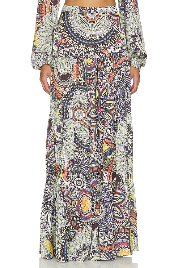 view 1 of 6 FALDA NARA in Medallion Print
