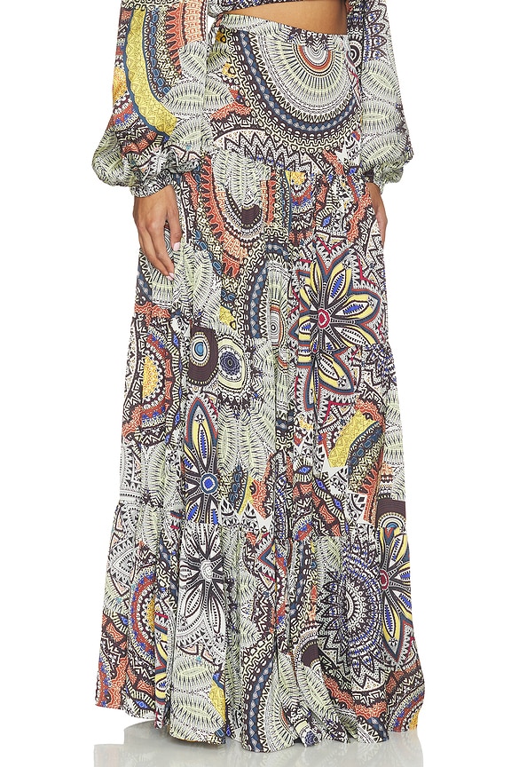 view 2 of 6 FALDA NARA in Medallion Print