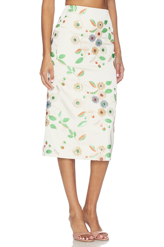 view 2 of 6 FALDA LIA in Floral Sequins