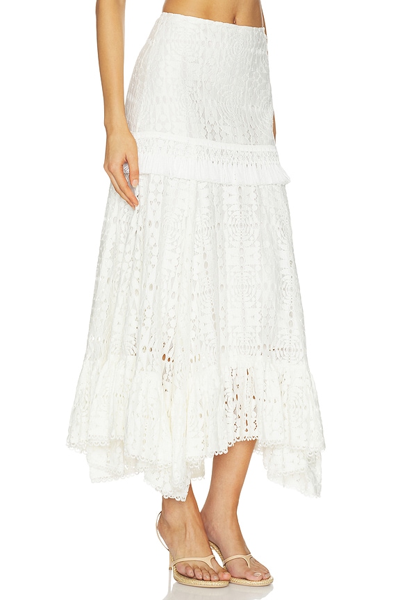 view 2 of 6 Coralla Skirt in Blanc