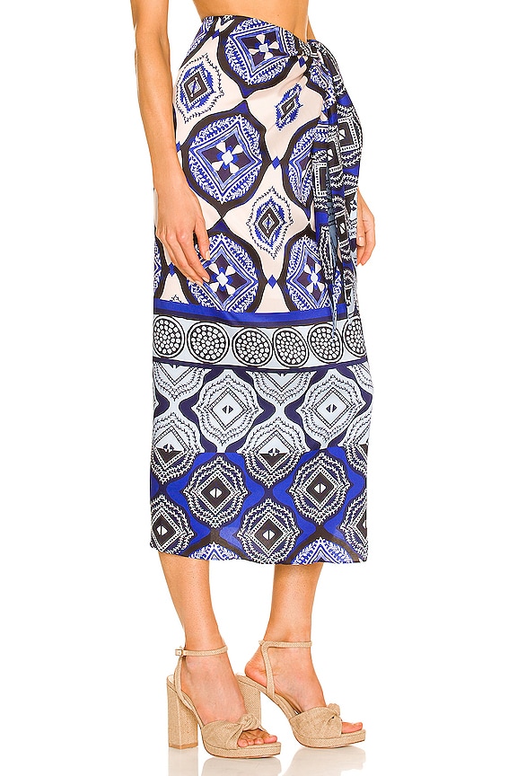 view 2 of 4 Indigo Skirt in Santorini