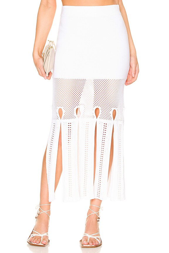 view 1 of 4 Kiara Skirt in Gardenia