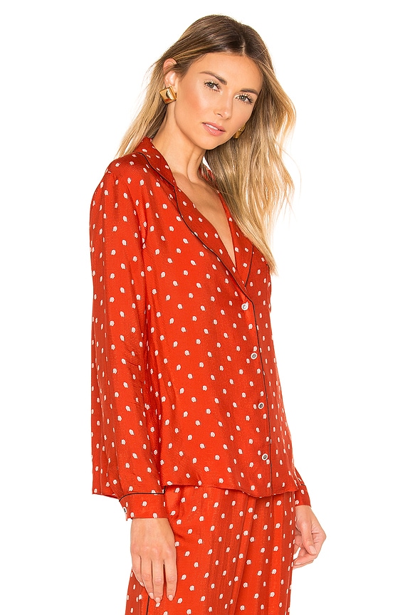 view 2 of 4 Dezmond Top in Mandarin Shell