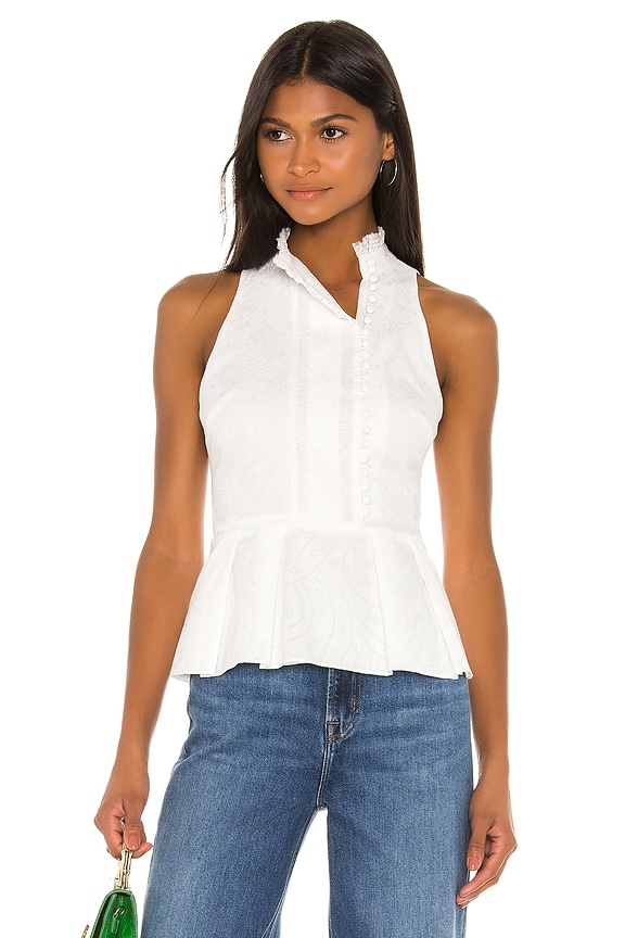 view 1 of 6 Leta Top in White