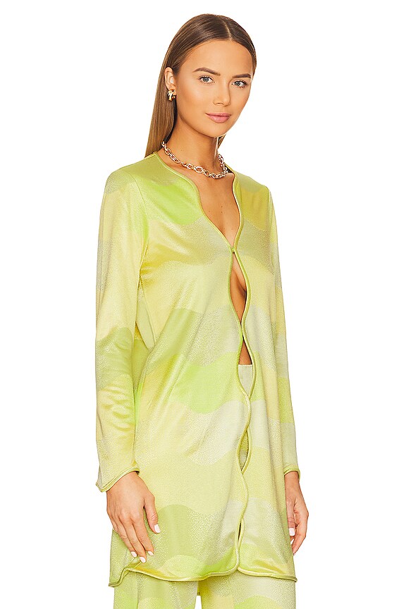 view 2 of 4 Bia Top in Lime Waves